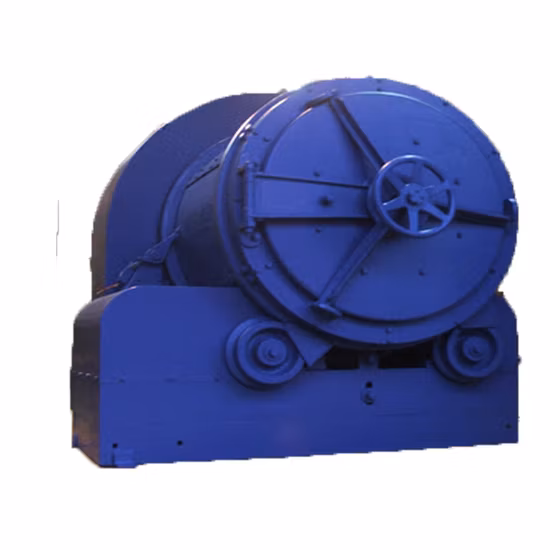 China Qingdao Auto Rolling Drum Kleine Metallstrahlmaschine mit Turbine für Gussteile
