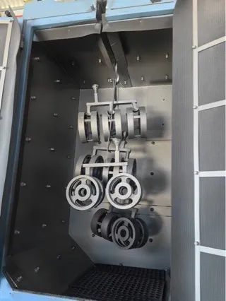 Hakenstrahlmaschine, kleine Betonbrücken-Oberflächenstrahlmaschine