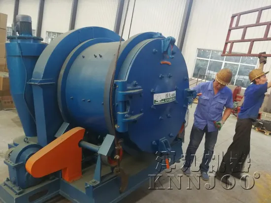 Tragbare Strahlanlage mit kleiner Trommel der Serie Q31