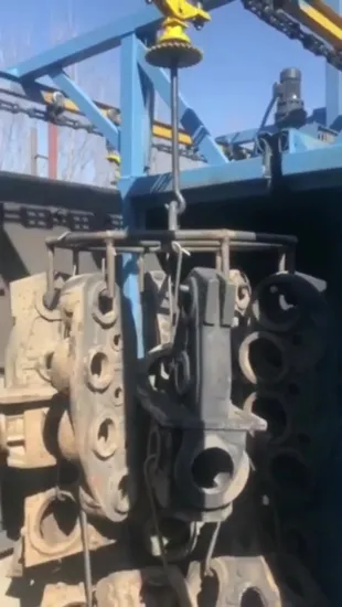 Hängende Kettenstrahlanlage Geeignet für große
