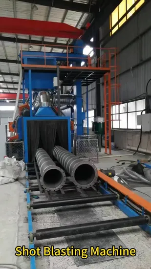 Professioneller Hersteller von industriellen Abrator-Strahlanlagen für die Reinigung von Metallstahlrohrplatten und H-Trägern