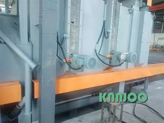 Industrielle Stahlplatten-Strahlanlage für die präzise Oberflächenvorbereitung